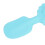Blauer Silikon-Windelcreme-Spatel - 15 cm 11