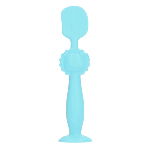 Blauer Silikon-Windelcreme-Spatel - 15 cm 2