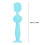 Blauer Silikon-Windelcreme-Spatel - 15 cm 2