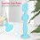Blauer Silikon-Windelcreme-Spatel - 15 cm 7