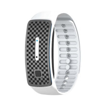 (White) New Ultrasonic Body Shape Wristband Magnetic Lymph Detox Bracelet Drainage(FJ22)