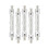 5 Pack R7s 118mm 300w 230v,r7s Halogen Linear Light Bulb, Dimmable Halogen Lamp for Construction Wo -a_FM18 1