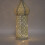 Weiße LED-Lampe mit Hohlkörper - 3xAAA, 9,5x32cm, Eisen 12