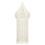 Weiße LED-Lampe mit Hohlkörper - 3xAAA, 9,5x32cm, Eisen 3