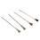 4-teiliges Scratch-Pinselstift-Set - Glasfaser-Nylon-Spitze 14