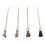 4-teiliges Scratch-Pinselstift-Set - Glasfaser-Nylon-Spitze 16