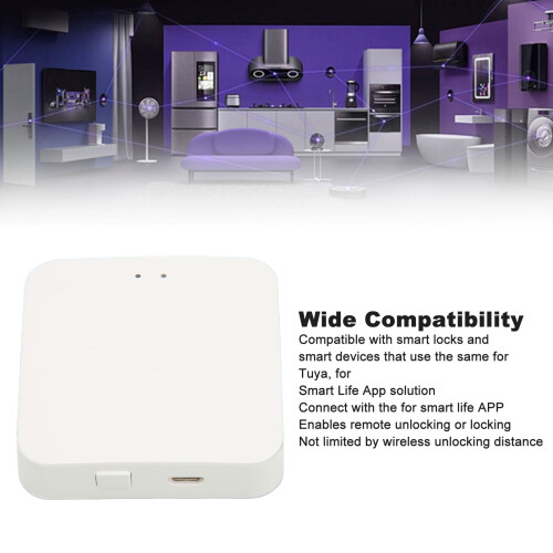 ABS Weiß 2,4-GHz WLAN-Gateway Zigbee 3.0 BLE SigMesh 2