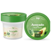 Joji Avocado Spa Facial Scrub |Deep Cleansing & Hydrating Face Exfoliator | Nourishes & Softens Skin | Enriched with Natural Avocado Extract | - 100ml