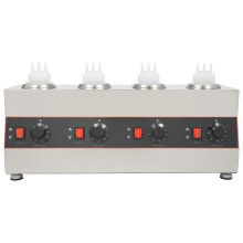 Electric Sauce Warmer Dispenser,Heat Preservation Machine W/ 4-Hole