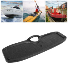PVC-Transomplatte Außenbordmotorhalterung für Schlauchboot Gummidingi Kajak Marine Yacht Schwarz