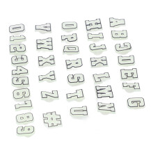 37 Stück Leuchtende Schuhanhänger - Alphabetische Buchstaben & Zahlen für Sandalen & Mode
