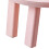 Faltbarer Weintisch pinkes Kunststoff-Snacktablett 7