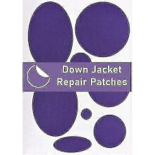 (Purple) Down Jacket Repair Patches Pre-cut, Self-adhesive, Soft, Waterproof_FC10