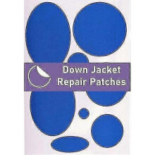 (Royal Blue) Down Jacket Repair Patches Pre-cut, Self-adhesive, Soft, Waterproof_FC10