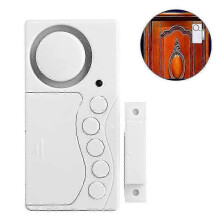 Freezer Door Alarm When Left Open, Safety Window Alarm, 3/15/30/60 Seconds Adjustable Delay Wireless Fridge Alarm, 4-in-1 Door Sensor Chime Door Open(