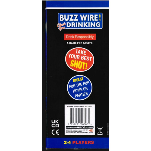 Buzz Wire Drinking Party Game for Adults with Lights & Sounds 2