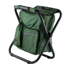 Rucksack Kühlbox Stuhl Klapphocker Groß OD Grün