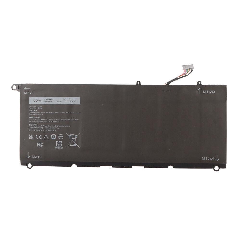 60Wh 7.6V Laptop Battery For Xps 13 9343 9350 4 Cell Li-Ion 4611338089559