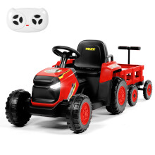 Kids Ride on Tractor and Trailer, Music, Lights