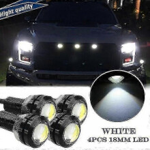 (4PCS, white) 6x Front Grille Bumper Grill Hood Amber Led Lights For Dodge Ram 1500 2500 3500 Car Exterior Decorative Lights