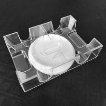 Card Playing Cards Tournament With Double Deck Heavy Duty Rotating Cards Rotating Holder For Adult Party Games Dark Grey