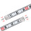 Portable 2M Keychain Mini Tape Measure Durable Chrome ABS Shell 4