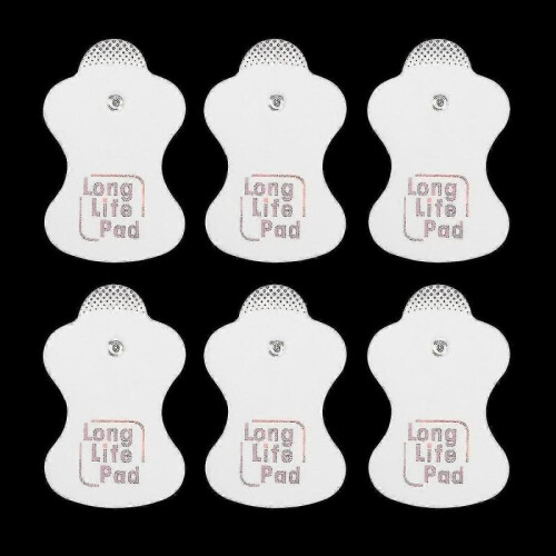 12pcs/6Pairs Replacement Electrode Pad for Omron Massagers Elepuls Long Life Pad 1
