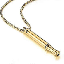 (Gold, 2Pcs) Stop Smoking Necklace, Anxiety Necklacevape Necklace, Breathing Necklace Stop Smoking, Breathing Exercises, Gift(FJ22)