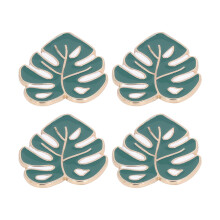 4 Stück Nadelhalter Set DIY Magnet Kreuzstich Stickerei Zubehör Grüne Blätter