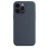 (Storm Blue) Silicone Phone Case Compale With Iphone 14pro(with logo)(EPB17) 1