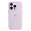 (Lilac) Silicone Phone Case Compale With Iphone 14pro(with logo)(EPB17) 3