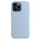 (Sky) Silicone Phone Case Compale With Iphone 14pro(with logo)(EPB17) 1