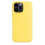 (Canary Yellow) Silicone Phone Case Compale With Iphone 14pro(with logo)(EPB17) 1
