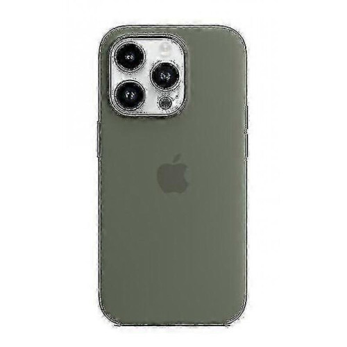 (Olive) Silicone Phone Case Compale With Iphone 14pro(with logo)(EPB17) 2
