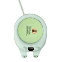 (Matcha Green) 55 Degrees Celsius Constant Mug Warmer Heating Automatic Water Heater Warm Cup Warmer for Office Dorm Room