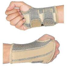 (L-Righthands, Beige) Carpal Tunnel Wrist Brace For Tendonitis Arthritis, Breathable Wrist Splint Brace Night Support Adjustable Straps