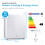 Subcold Subcold Eco75 Counter Top Mini Fridge White | 75L Table-Top Fridge 8