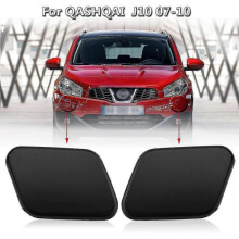 (Right) Car Front Right Left Headlight Washer Nozzle Jet Cover Cap Compatible With Nissan Qashqai J10 2007-2010