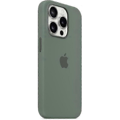 (Cypress) For Apple iPhone 15 Pro Silicone Case with MagSafe 2