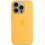 (Sunshine) For Apple iPhone 15 Pro Silicone Case with MagSafe 1
