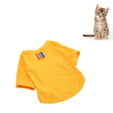 Ice Silk kühlendes Hunde-T-Shirt XL orange atmungsaktiv
