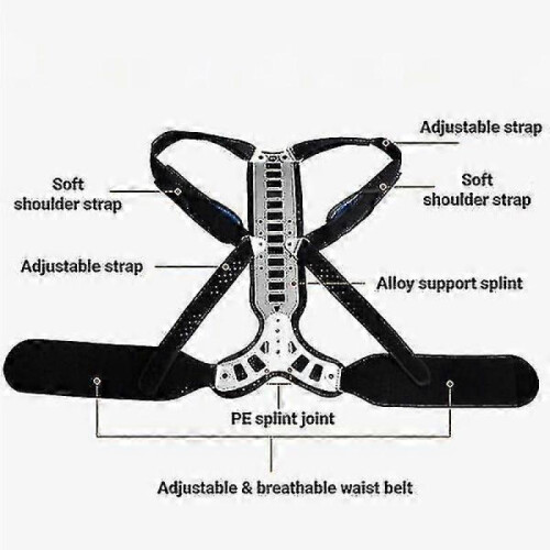 (M) Posture Corrector For Hunched Back, Kyphosis And Vertebral Fracture_fc24 2