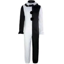 (xL, Jumpsuit) Cgmgtsn Adults Terrifier 2 Art The Clown Cosplay Costume Jumpsuit Hat Outfits Halloween Carnival Suit_FM18