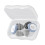 Ergonomic Silicone Ear Plugs Sound Blocking for Sleep or Work Blue 3