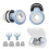 Ergonomic Silicone Ear Plugs Sound Blocking for Sleep or Work Blue 2
