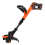 Black + Decker Black & Decker 18V Cordless Strimmer 28cm String Trimmer Black/Orange 1