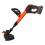 Black + Decker Black & Decker 18V Cordless Strimmer 28cm String Trimmer Black/Orange 2