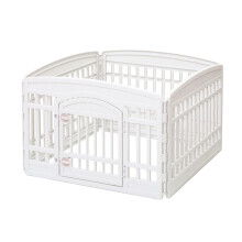 Pet Playpen Indoor Outdoor Enclosure With Gate For Dogs Cats Or Small Animals Fence