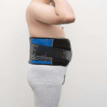 (M) 5xl 6xl Lower Back Support Brace For Men Women - Waist Posture Corrector Belt To Prevent Back Pain Improve Posture