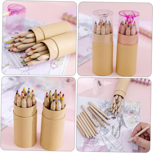 Colored Pencils Durable and Break Resistant for Sketching with Random Color Selection 1
